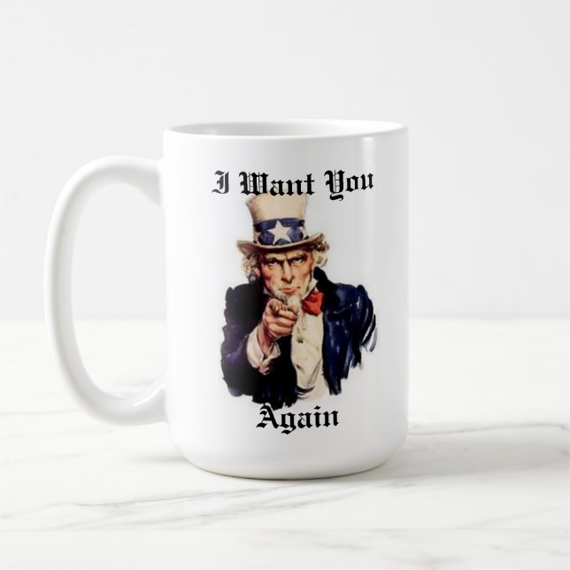 Taza De Café UncleSamAgain (Izquierda)