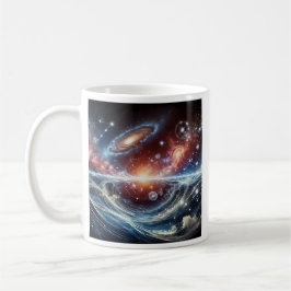 Taza De Café Une galaxie en spirale  tellement lumineuse.