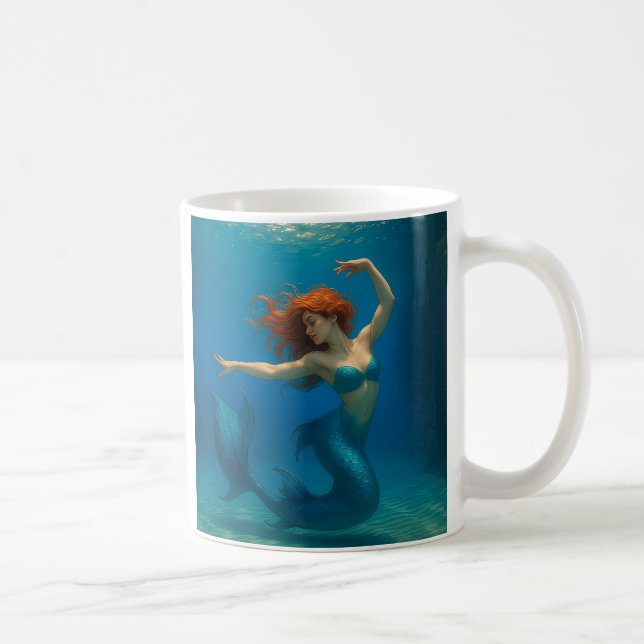 Taza De Café Une jolie sirène qui dance  (Derecha)