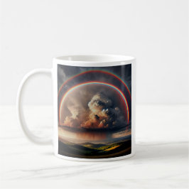 Taza De Café Une représentation céleste en plain ciel.