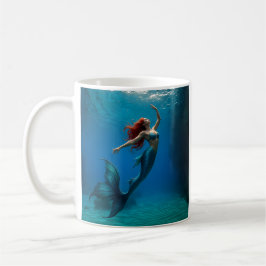 Taza De Café Une sirène remonte à la surface