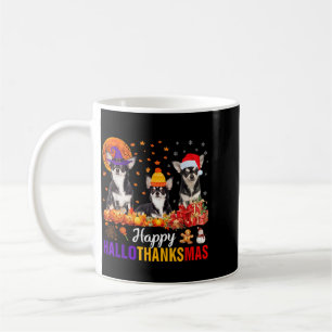 Taza De Café Uni-S Kids Chihuahua Perro Halloween Día de Acción