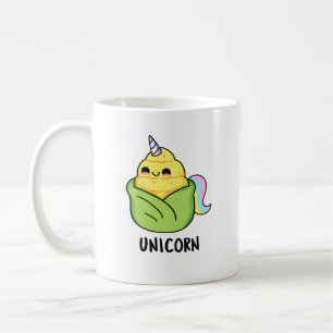 Taza De Café Unicorn Funny Baby Corn Pun