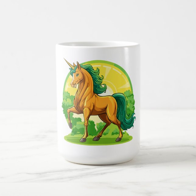 Taza De Café Unicorn horse (Centro)