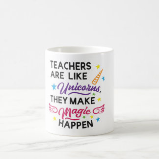 Taza De Café Unicorn Teacher Mug