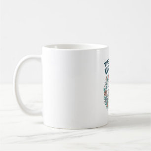 Taza De Café Unicorn The Garden Unicorn Trendy T-Shirt Design_1
