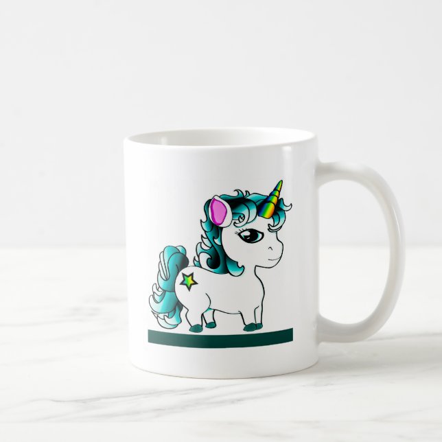 Taza De Café Unicornio (Derecha)
