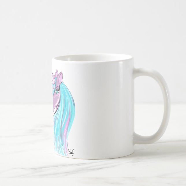 Taza De Café Unicornio (Derecha)