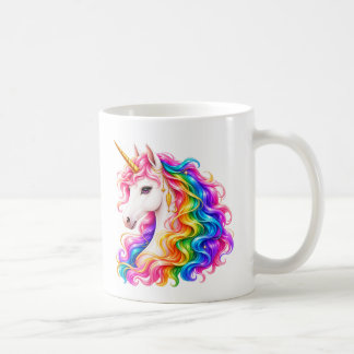 Taza De Café Unicornio Arcoíris