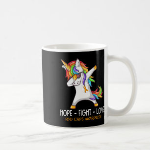Taza De Café Unicornio Dabbing Hope Fiebre Amor Rsd Crps Concie