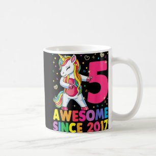 Taza De Café Unicornio de 5 años de edad Chica Unificado