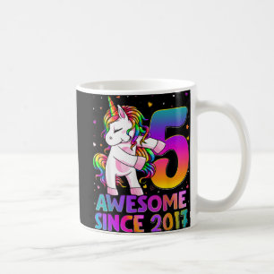 Taza De Café Unicornio de 5 años de edad Chica Unificado