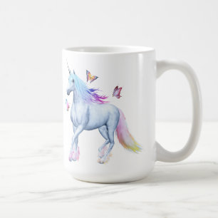 Taza De Café Unicornio del arco iris