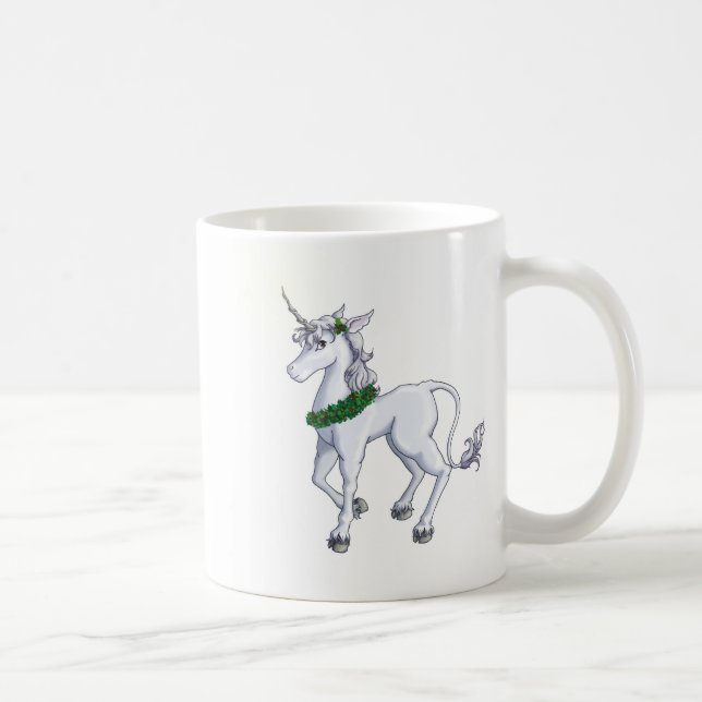 Taza De Café Unicornio del navidad (Derecha)
