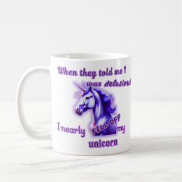 Taza De Café Unicornio delirante
