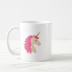 Taza De Café Unicornio Elegante con Estilo Brillante