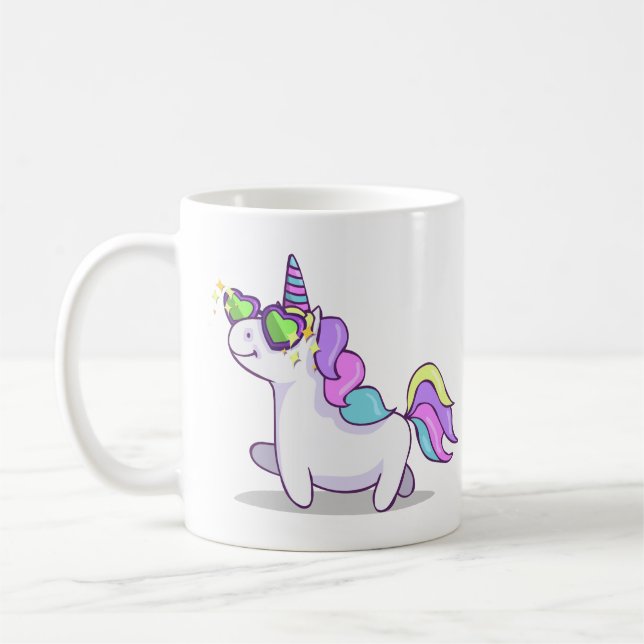 Taza De Café Unicornio fabuloso (Izquierda)