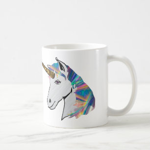 Taza De Café unicornio holográfico