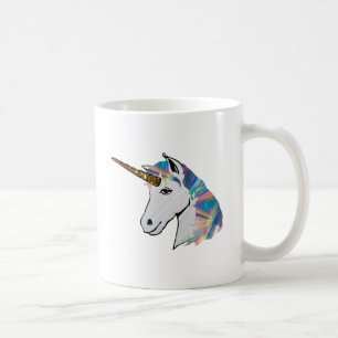 Taza De Café unicornio holográfico
