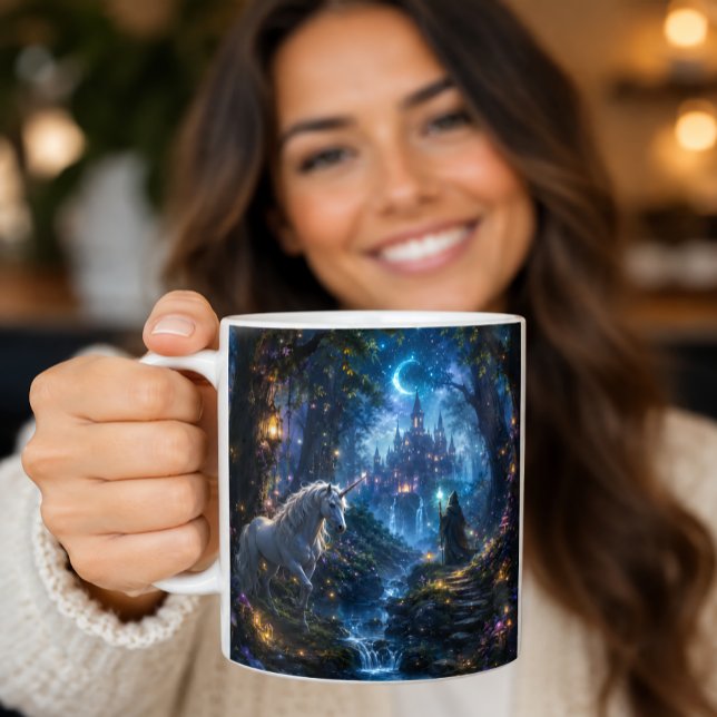 Taza De Café Unicornio Mágico (Subido por el creador)