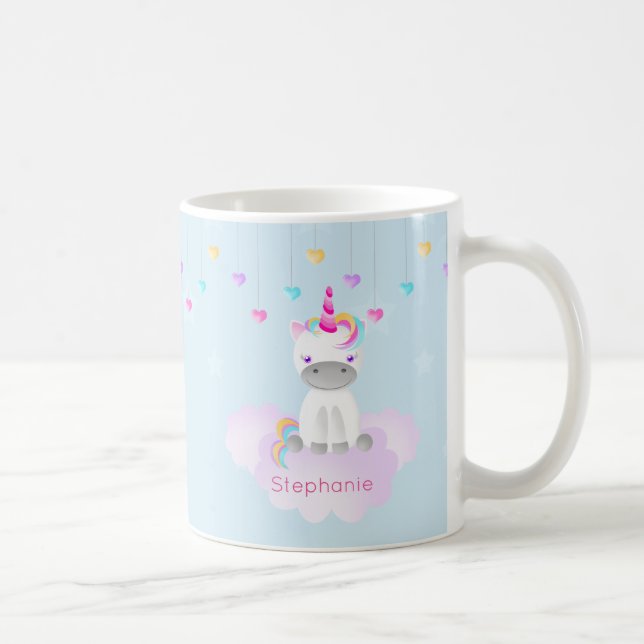Taza De Café Unicornio mágico (Derecha)