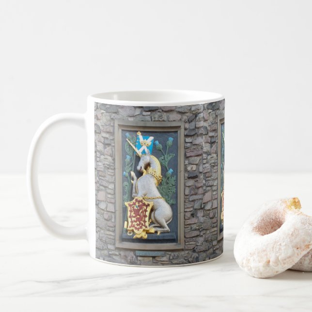 Taza De Café Unicornio, Palacio Holyrood (Con donut)