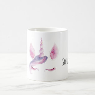 Taza De Café Unicornio Púrpura