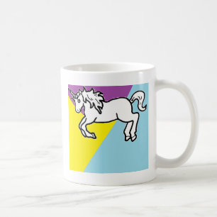 Taza De Café Unicornio retro