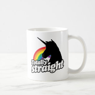 TAZA DE CAFÉ UNICORNIO TOTALMENTE RECTO - .PNG