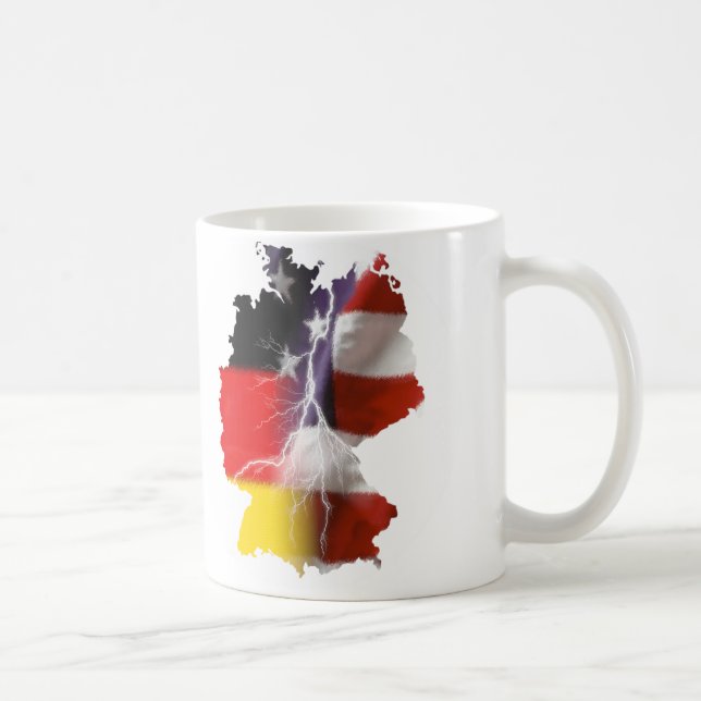 Taza De Café Unidad americana alemana (Derecha)
