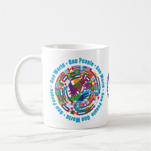 Taza De Café Unidad Brew Coffee Mug por la Paz