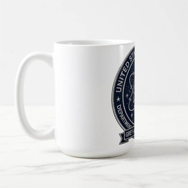 Taza De Café Unidad de Combate de Alien Gris (Izquierda)
