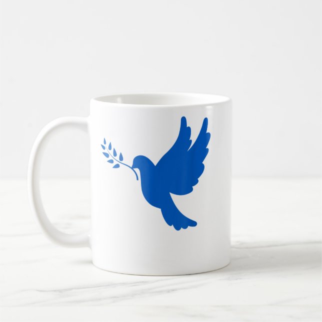 Taza De Café Unidad de paz de Ucrania (Izquierda)