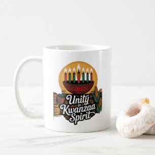Taza De Café Unidad en el Espíritu de Kwanzaa