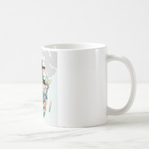 Taza De Café Unidad en la diversidad: colección de banderas de 