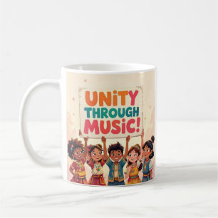 Taza De Café Unidad mediante la música