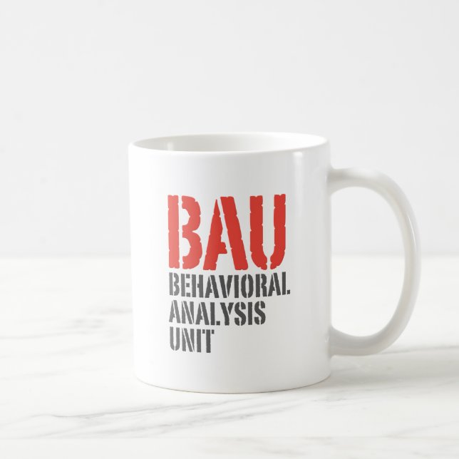 Taza De Café Unidades del análisis del comportamiento de BAU (Derecha)