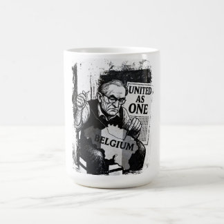 Taza De Café Unidos como uno - Bélgica Unidad Mug
