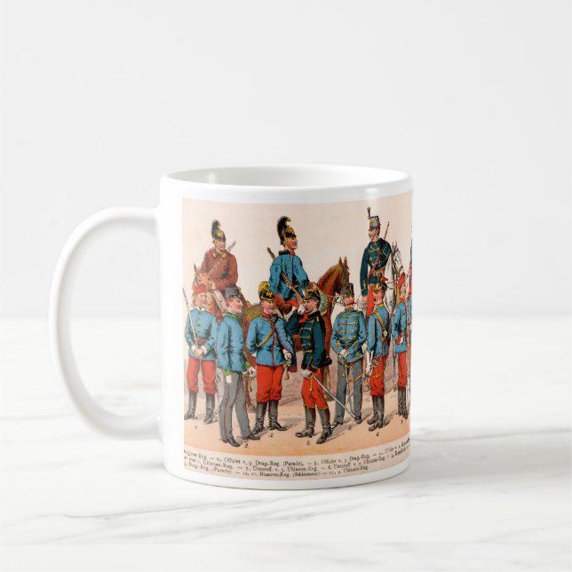 Taza De Café uniformes austrohúngaros (Izquierda)