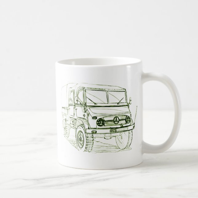 Taza De Café Unimog 401 Doka (Derecha)