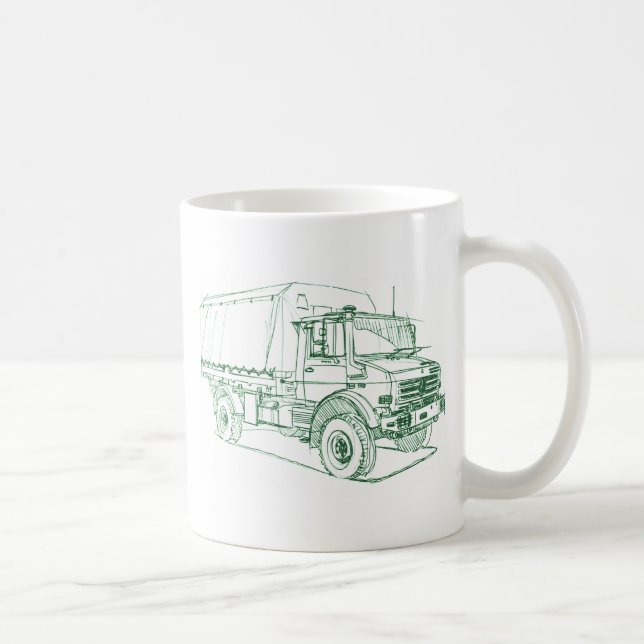 Taza De Café Unimog U4000 (Derecha)