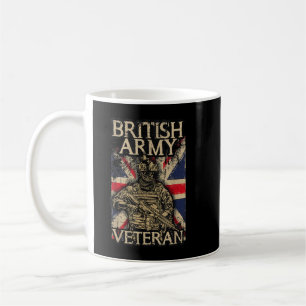 Taza De Café Unión de veteranos soldados del ejército británico