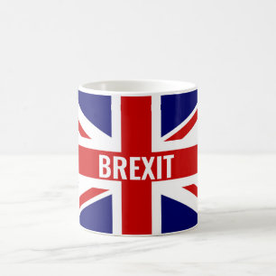 Taza De Café Union Jack. Brexit.