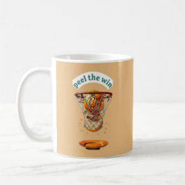 Taza De Café Unique basketball lover gifts peel the win