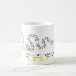 Taza De Café Unirse O Obtener Mug De Viajes En Pie