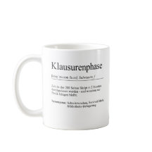 Unispruch "Klausurenphase" Geschenk, Studenten