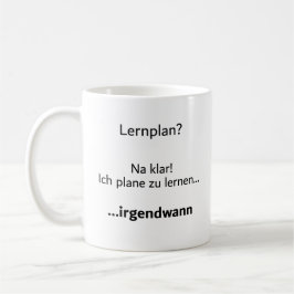 Taza De Café Unispruch "Lehrplan?" Student Geschenk, Studenten