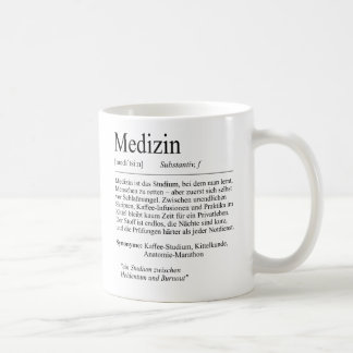 Taza De Café Unispruch "Medizin" Geschenk, Studenten