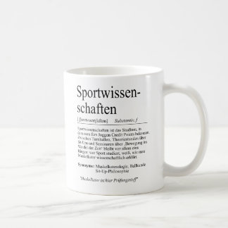 Taza De Café Unispruch "Sportwissenschaften" Studenten