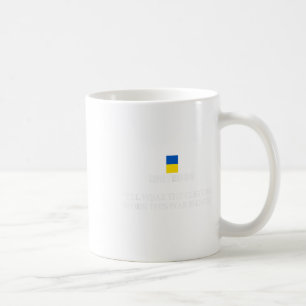 Taza De Café United24 Ucrania Voy a usar el disfraz cuando esta